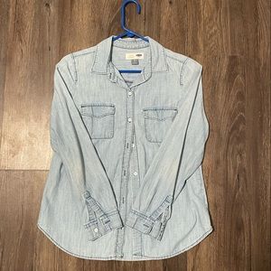 Button-down Denim Shirt
